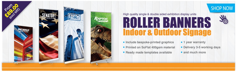 Roller Banners Indoor & Outdoor Signage